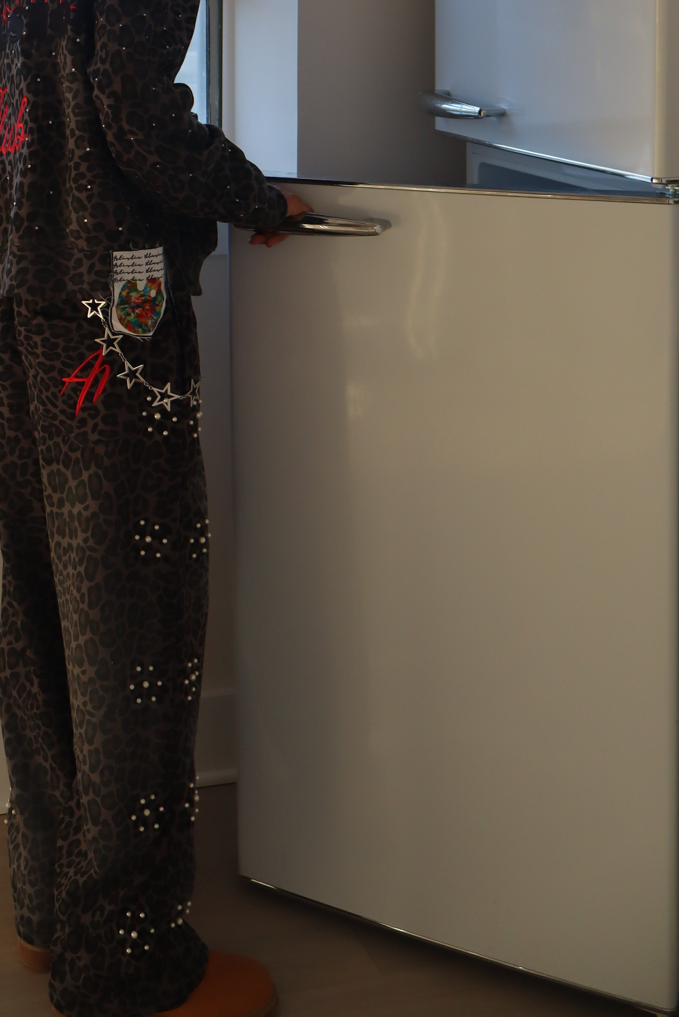 ‘Noir Leopard’ 1llusion Sweats